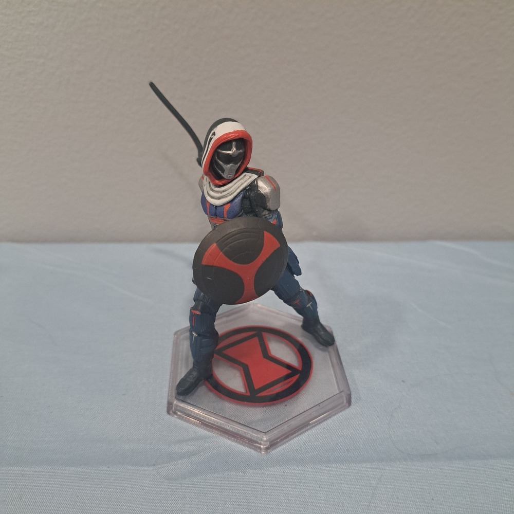 Disney Marvel Taskmaster Figure Cake Topper Shield Sword Toy Collectible Movie